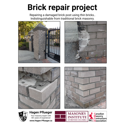 Brick repair 1x1